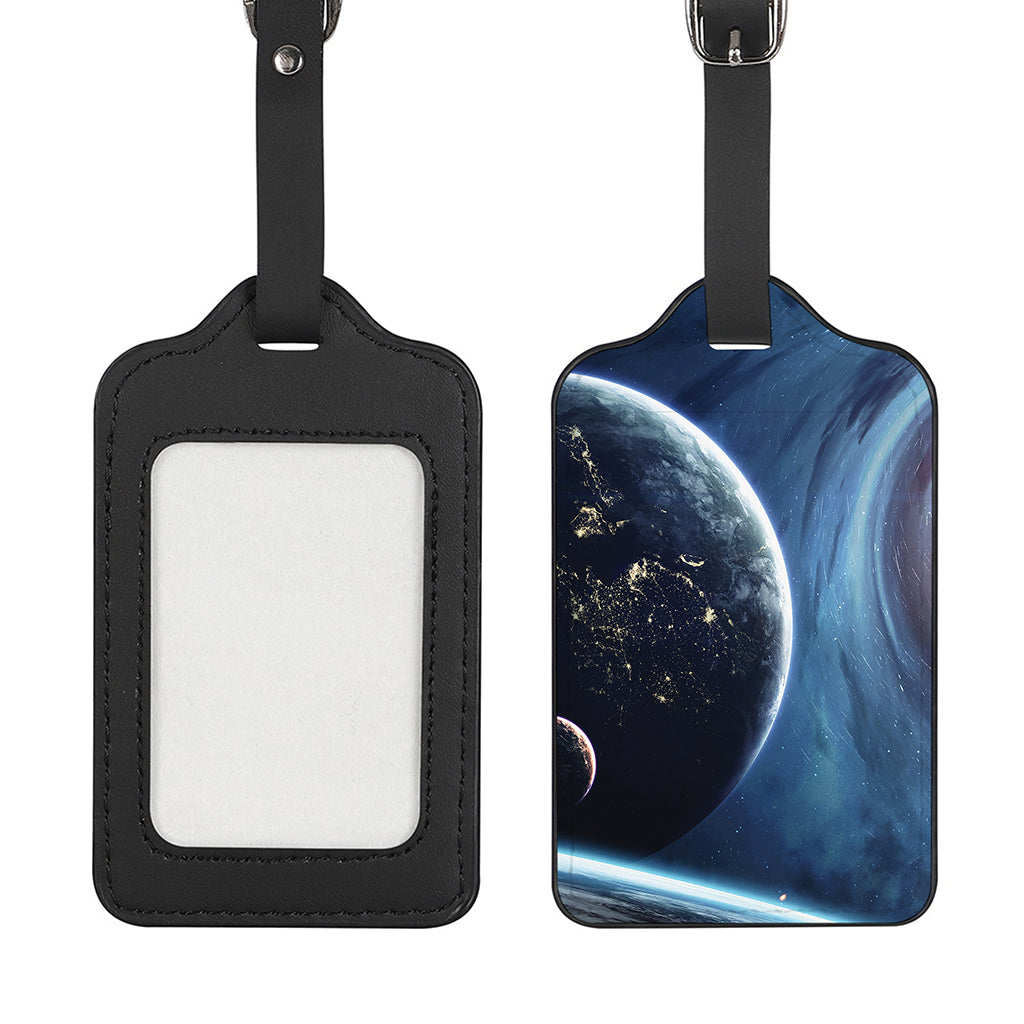 Endless Space Print Luggage Tag