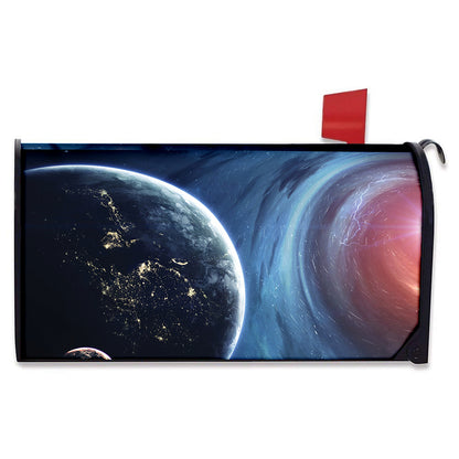 Endless Space Print Mailbox Cover