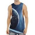 Endless Space Print Men's Muscle Tank Top