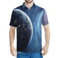 Endless Space Print Men's Polo Shirt