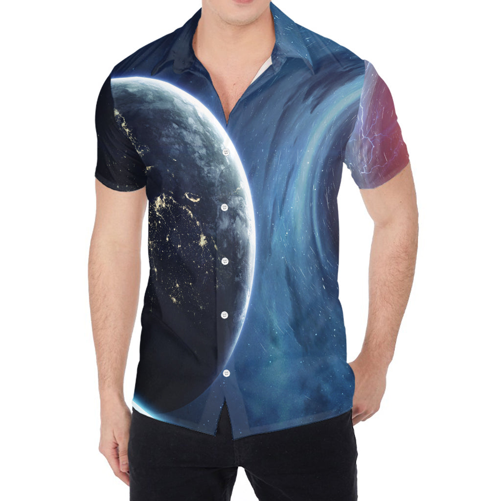 Endless Space Print Men's Shirt