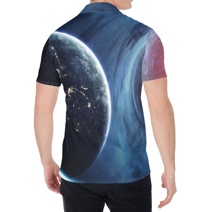 Endless Space Print Men's Shirt