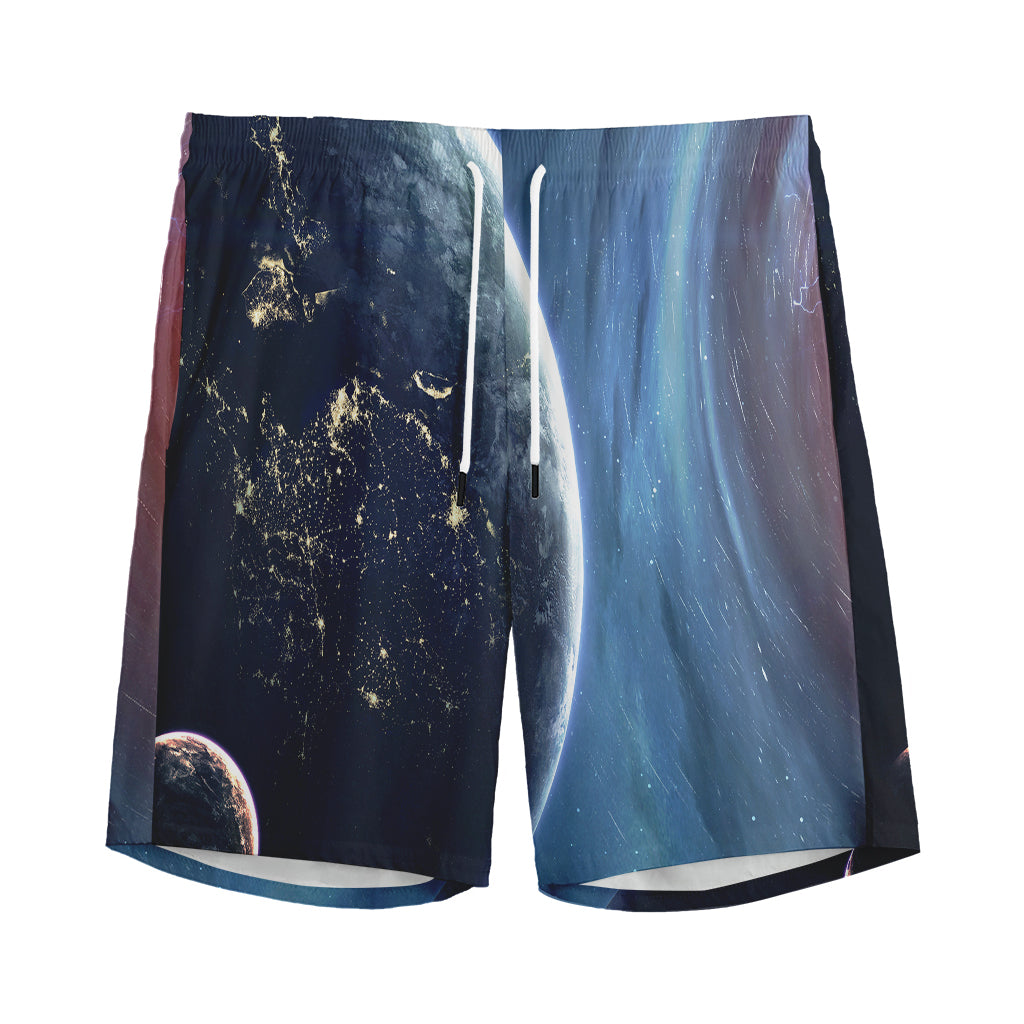 Endless Space Print Men's Sports Shorts
