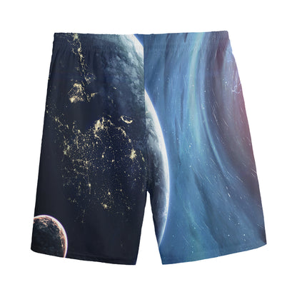 Endless Space Print Men's Sports Shorts