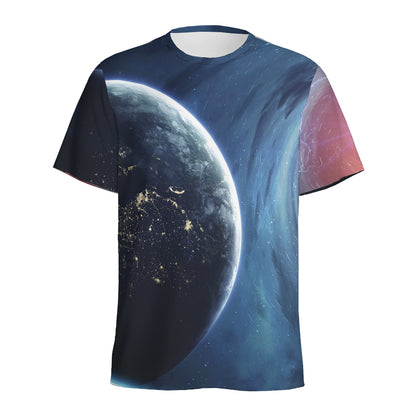 Endless Space Print Men's Sports T-Shirt