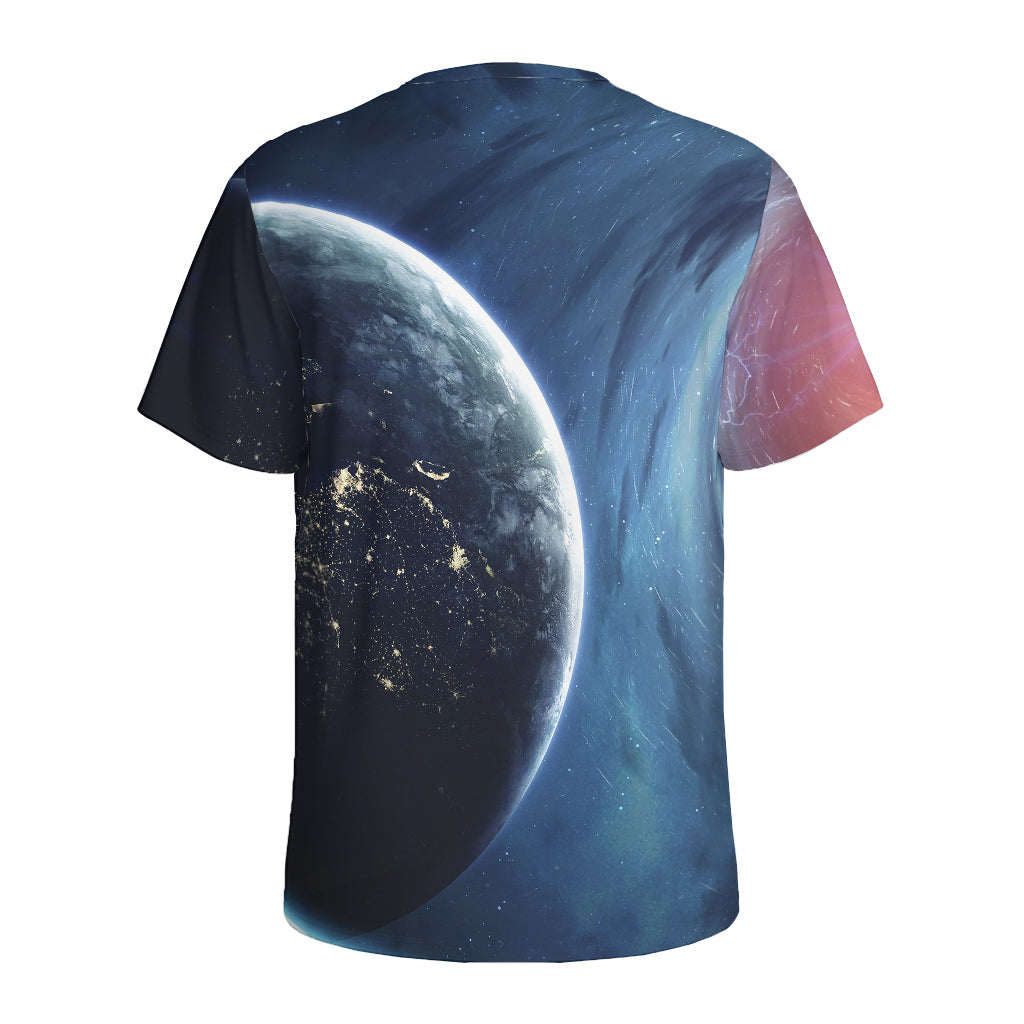 Endless Space Print Men's Sports T-Shirt