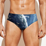 Endless Space Print Men's Swim Briefs