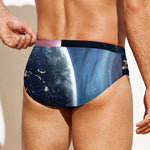 Endless Space Print Men's Swim Briefs
