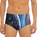 Endless Space Print Men's Triangle Swim Briefs