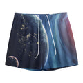 Endless Space Print Mesh Shorts