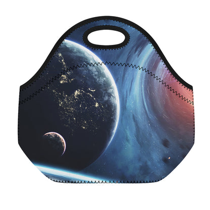 Endless Space Print Neoprene Lunch Bag