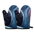 Endless Space Print Oven Mitts