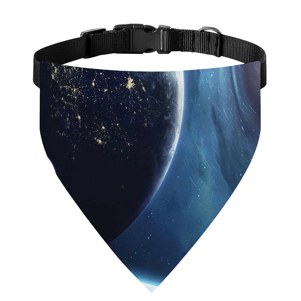 Endless Space Print Over The Collar Dog Bandana