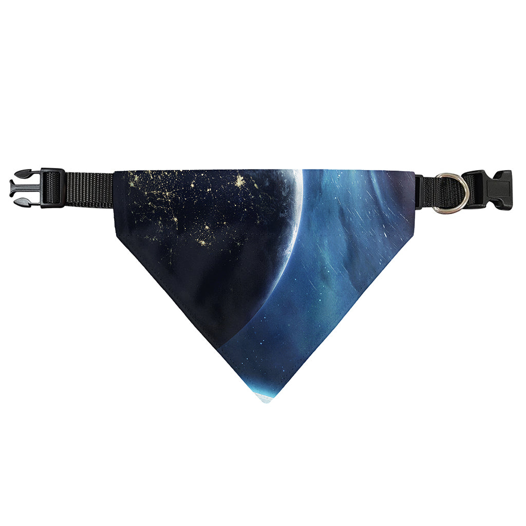 Endless Space Print Over The Collar Dog Bandana
