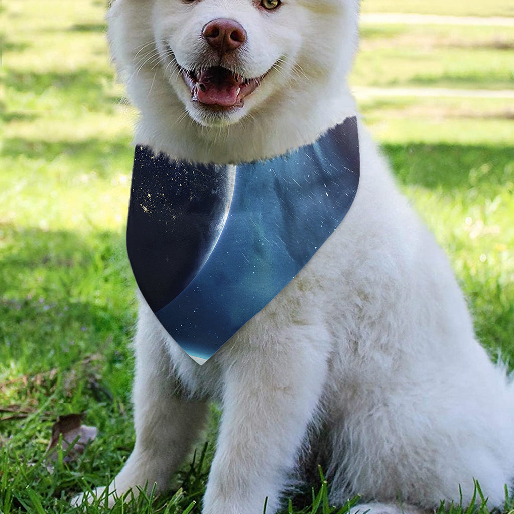 Endless Space Print Over The Collar Dog Bandana