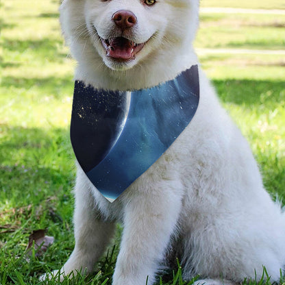 Endless Space Print Over The Collar Dog Bandana