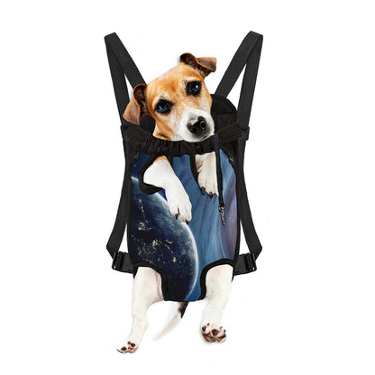 Endless Space Print Pet Carrier Backpack