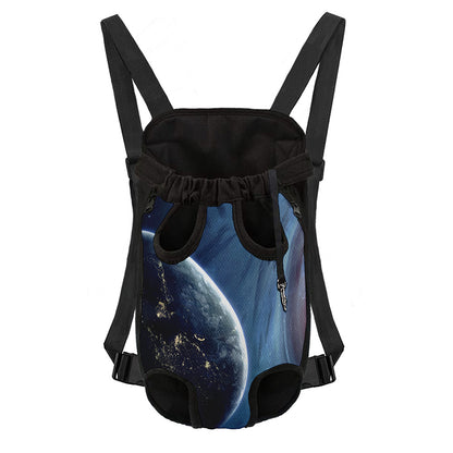 Endless Space Print Pet Carrier Backpack