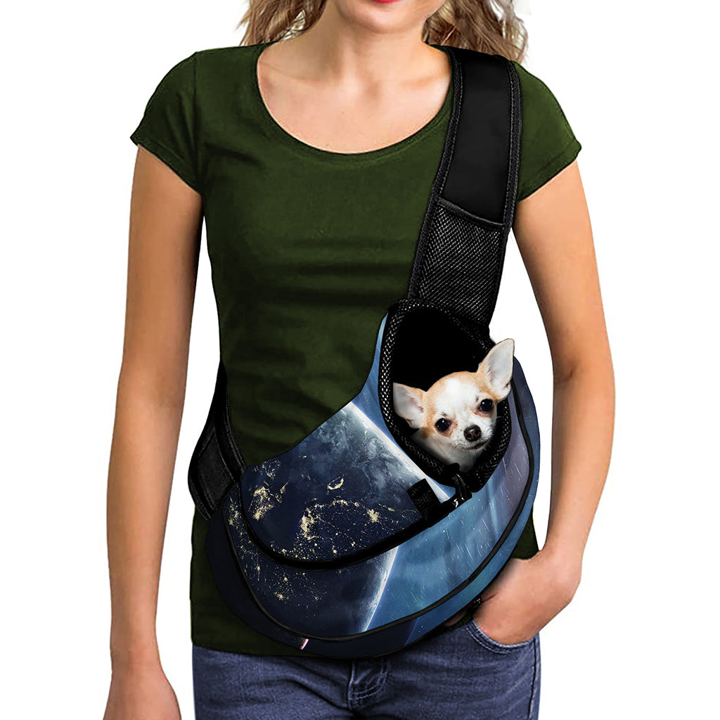 Endless Space Print Pet Sling Carrier