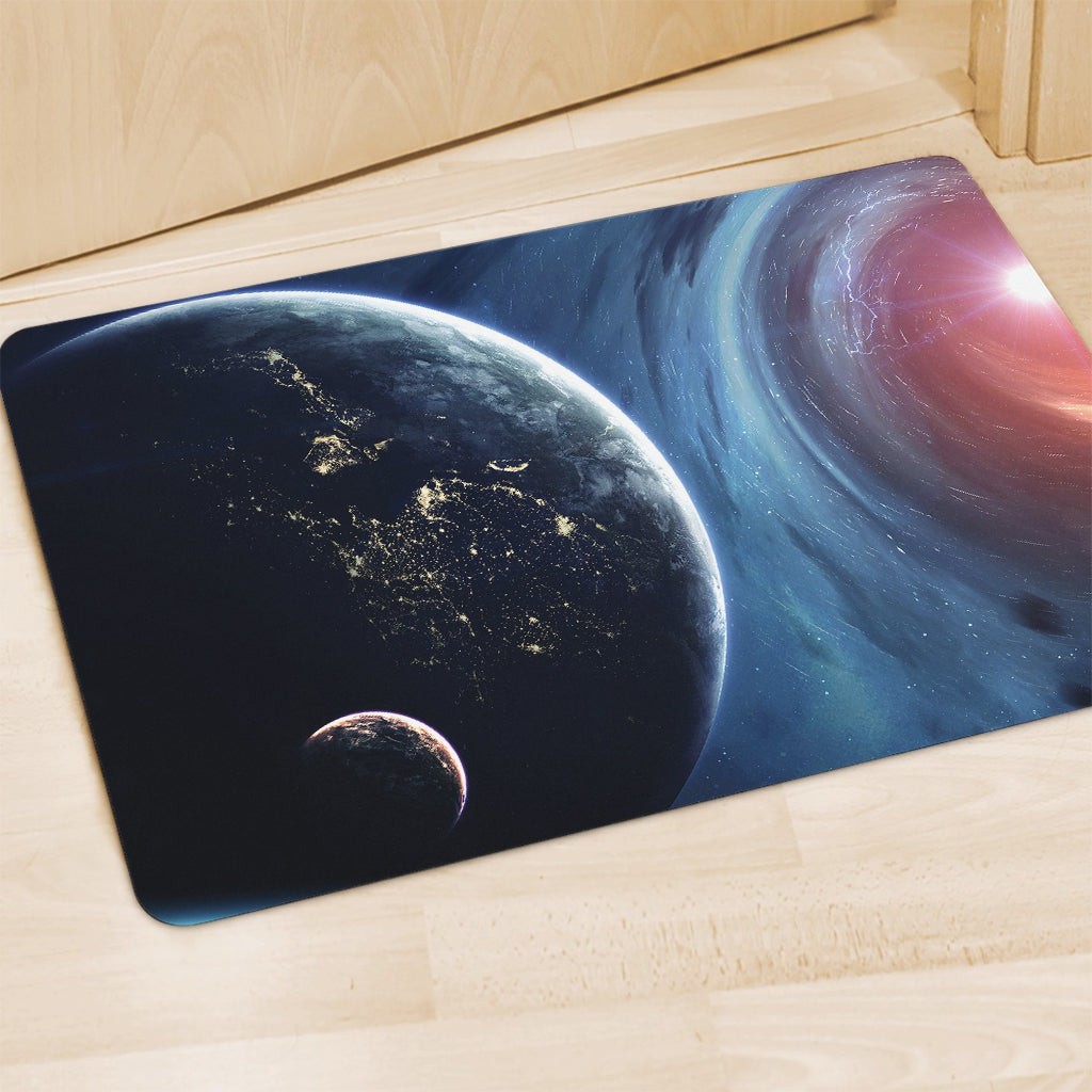 Endless Space Print Polyester Doormat