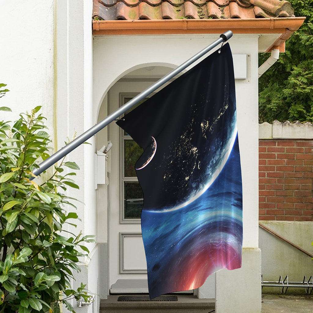 Endless Space Print Polyester Flag
