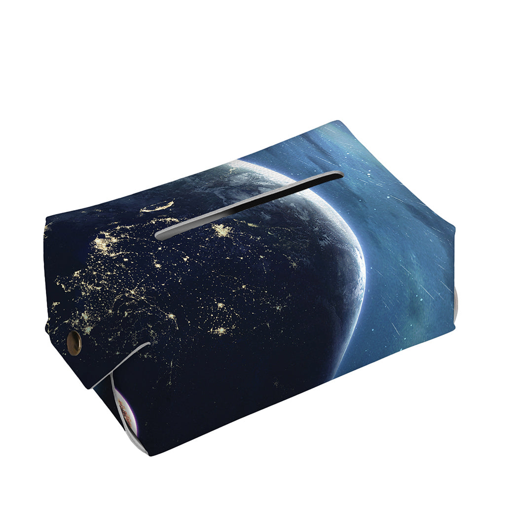Endless Space Print Rectangle Tissue Box Cover