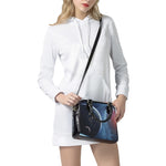 Endless Space Print Shoulder Handbag