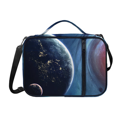Endless Space Print Shoulder Strap Bible Bag