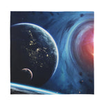 Endless Space Print Silk Bandana