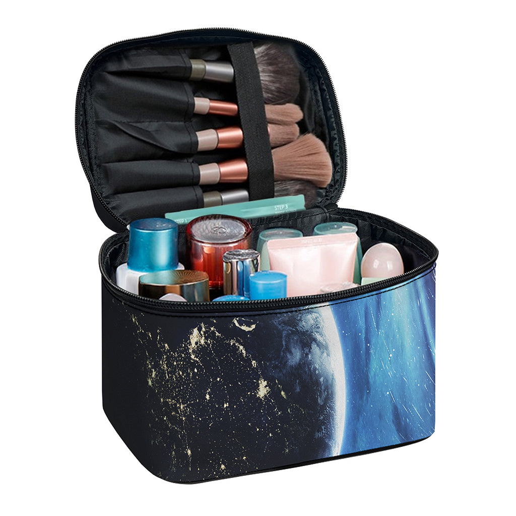Endless Space Print Travel Makeup Bag