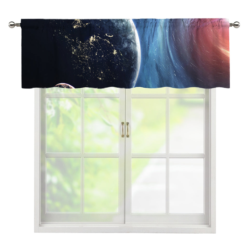 Endless Space Print Window Valance