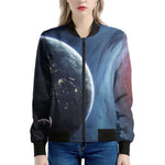 Endless Space Print Women's Bomber Jacket