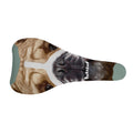 English Bulldog Portrait Print Bicycle Seat Cover