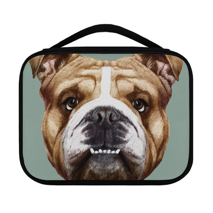 English Bulldog Portrait Print Classic Bible Case