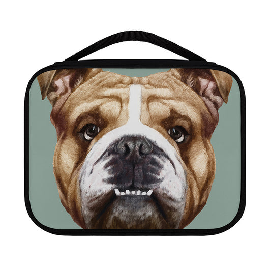 English Bulldog Portrait Print Classic Bible Case