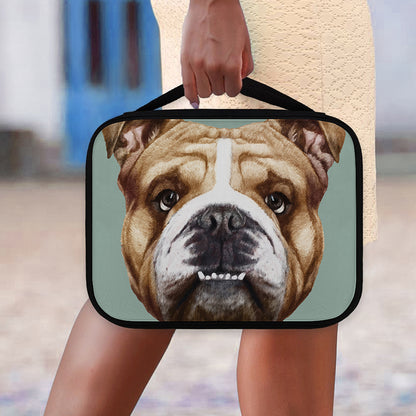 English Bulldog Portrait Print Classic Bible Case