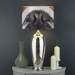 English Bulldog Portrait Print Drum Lamp Shade