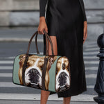 English Bulldog Portrait Print Duffle Bag