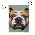 English Bulldog Portrait Print House Flag