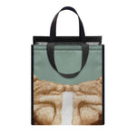 English Bulldog Portrait Print Insulated Lunch Tote