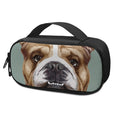 English Bulldog Portrait Print Portable Cooler Travel Case