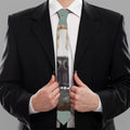 English Bulldog Portrait Print Necktie