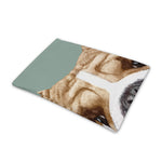 English Bulldog Portrait Print Pet Cooling Mat Cover