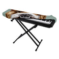 English Bulldog Portrait Print Piano Keyboard Cover