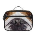 English Bulldog Portrait Print Portable Lunch Bag