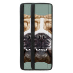 English Bulldog Portrait Print Refrigerator Handle Covers
