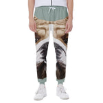 English Bulldog Portrait Print Scuba Joggers