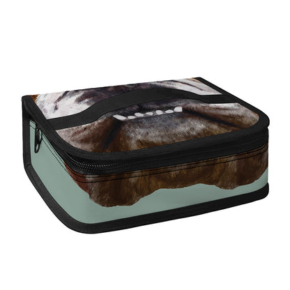 English Bulldog Portrait Print Small Lunch Bag