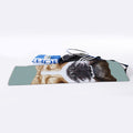 English Bulldog Portrait Print Sports Towel