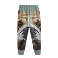 English Bulldog Portrait Print Sweatpants
